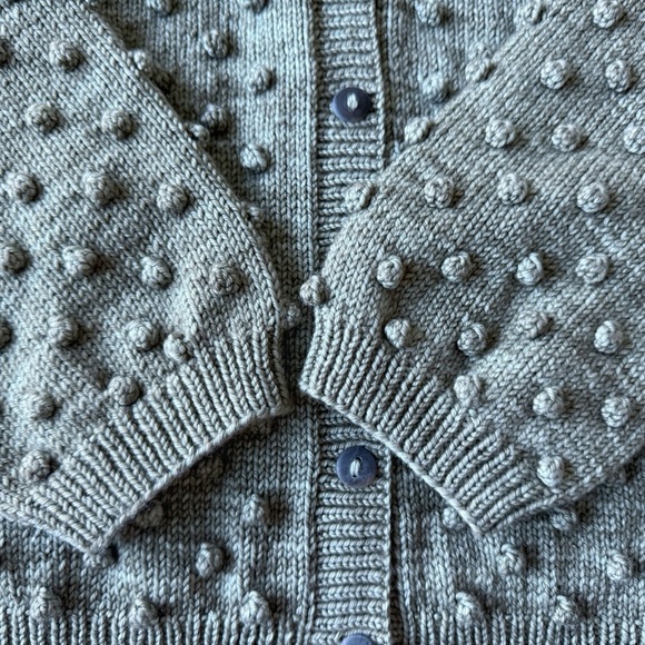 Misha And Puff Hooded Cardigan - Seal Grey - Picture 4 of 5